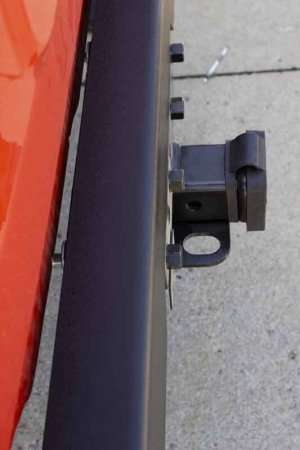 Jeep Wrangler JK Rubicon Bumper - Rear - Fishbone Offroad - Bumper Delete - Black Powder Coated - `07-`18